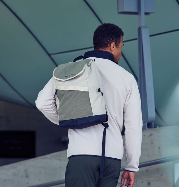 Men Columbia Wallowa™ Backpack Grey / Green / Dark Grey / Black | US-UMTENL-176