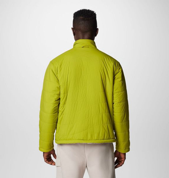 Men Columbia Wallowa™ Panorama™ Reversible Insulated Jackets Green | US-RSQEJA-851