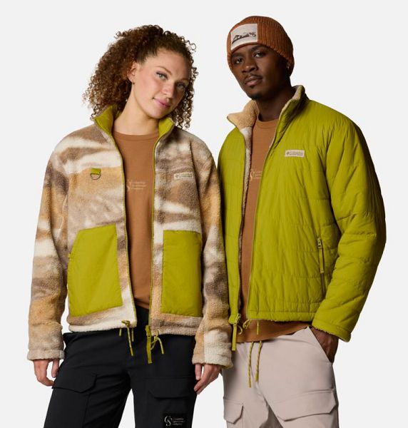 Men Columbia Wallowa™ Panorama™ Reversible Insulated Jackets Green | US-RSQEJA-851