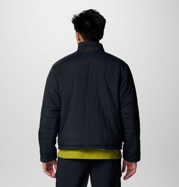 Men Columbia Wallowa™ Panorama™ Reversible Insulated Jackets Black | US-SOIMJE-431