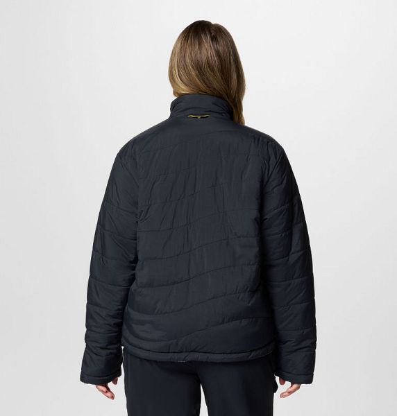 Men Columbia Wallowa™ Panorama™ Reversible Insulated Jackets Black | US-ZTDRVN-347