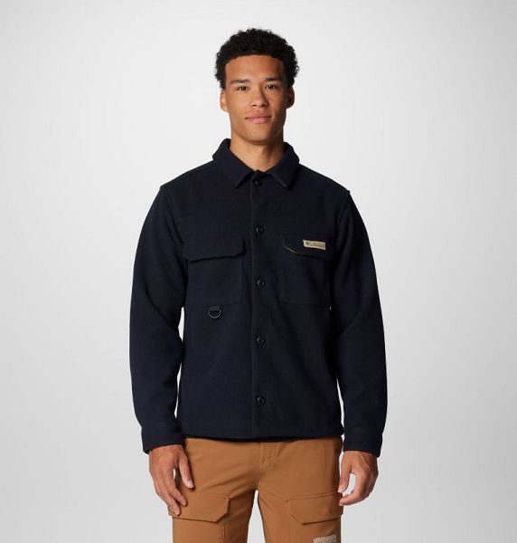 Men Columbia Wallowa™ Shirt Jackets Black | US-YTMDZK-532