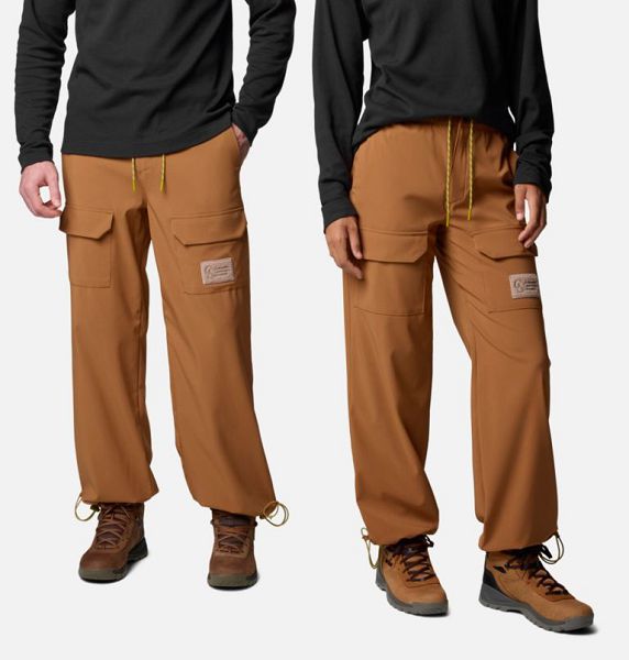 Men Columbia Wallowa™ Softshell Trousers Brown | US-XUDHKA-307