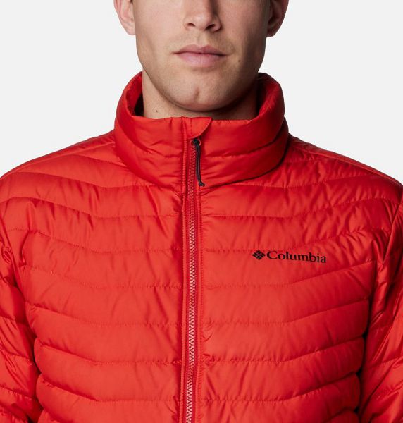 Men Columbia Westridge™ Down Jackets Brown / Red | US-LKVNOH-294