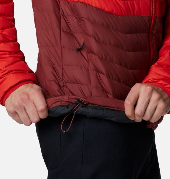 Men Columbia Westridge™ Down Jackets Brown / Red | US-LKVNOH-294