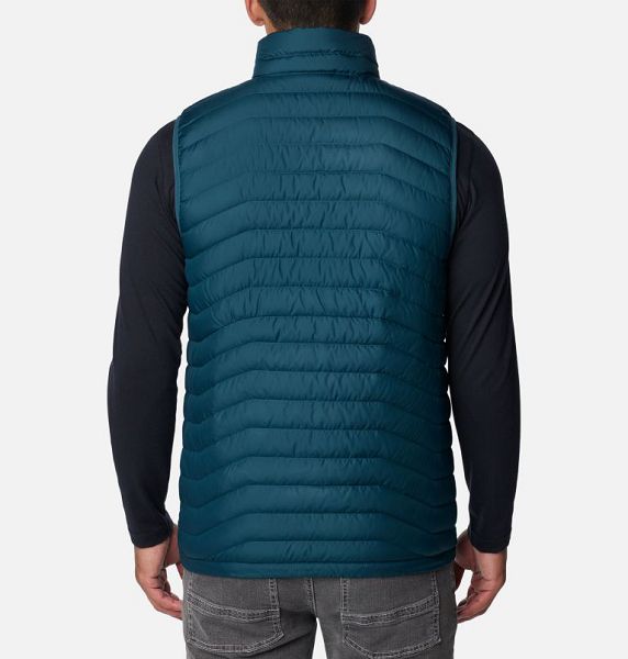 Men Columbia Westridge™ Down Vest Blue | US-FJYZBC-930