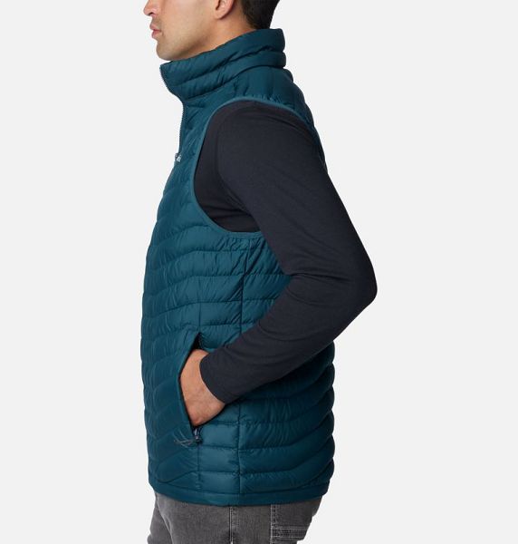 Men Columbia Westridge™ Down Vest Blue | US-FJYZBC-930