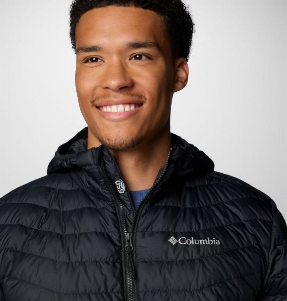 Men Columbia Westridge™ Hooded Down Jackets Black | US-AECYDL-650