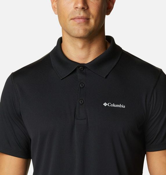 Men Columbia Zero Rules™ Polo Shirts Black | US-JTVYHK-703