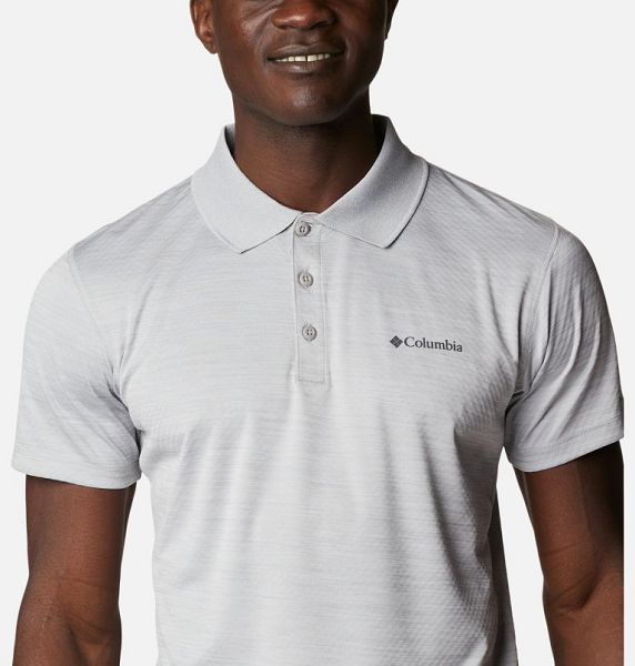 Men Columbia Zero Rules™ Polo Shirts Grey | US-HFKPUS-356