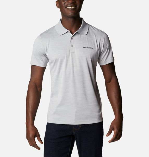 Men Columbia Zero Rules™ Polo Shirts Grey | US-HFKPUS-356