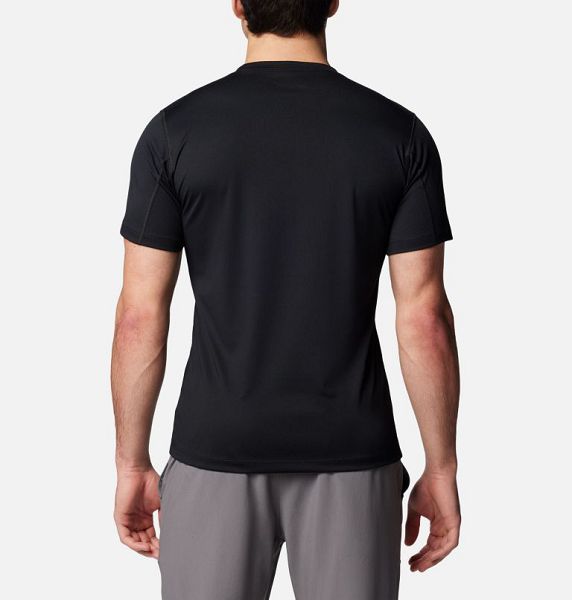 Men Columbia Zero Rules™ Technical T-Shirt Black | US-IOWSJR-290