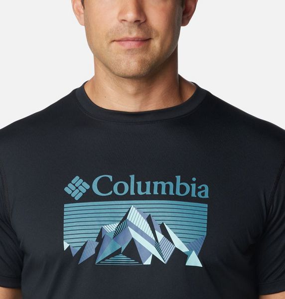 Men Columbia Zero Rules™ Technical T-Shirt Black | US-YGBOQL-894