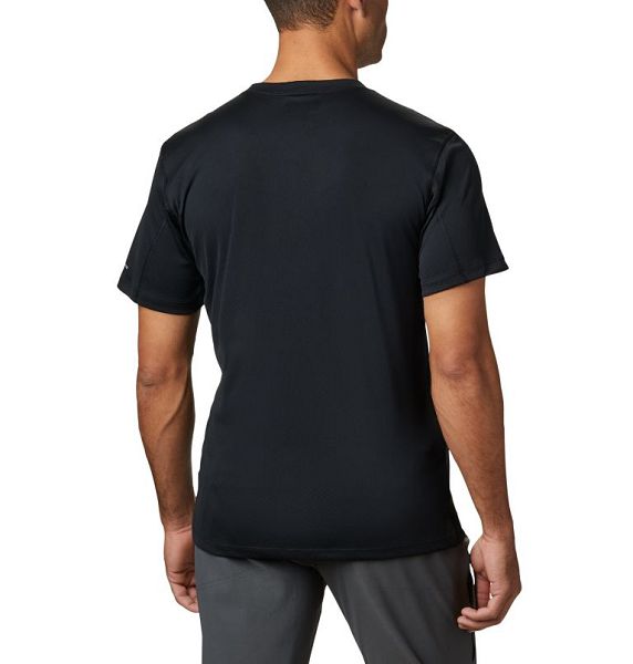 Men Columbia Zero Rules™ Technical T-Shirt Black | US-UTBXZL-738