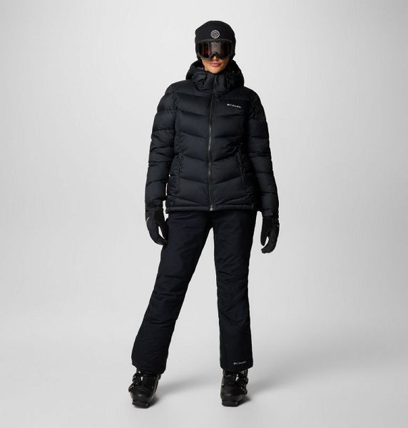 Women Columbia Abbott Peak Insulated Waterproof Ski Jackets Black | US-KMAUNC-604