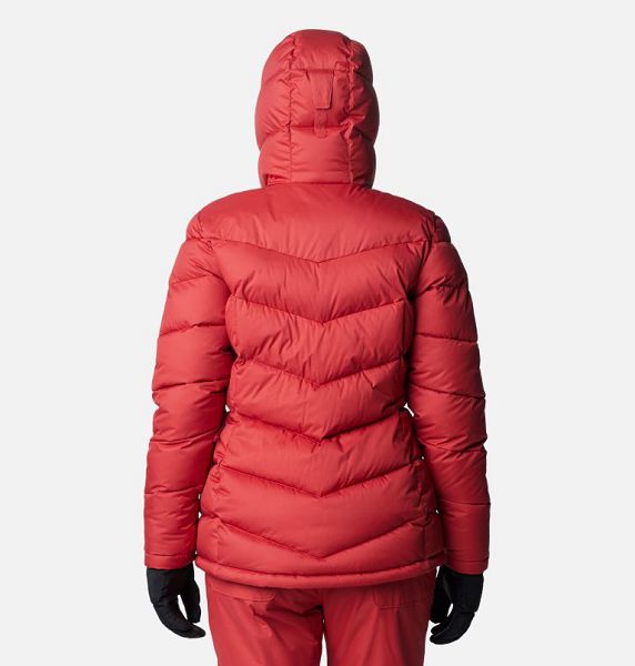 Women Columbia Abbott Peak Insulated Waterproof Ski Jackets Red | US-VWBAOH-821