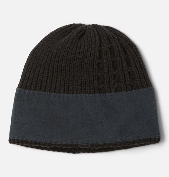 Women Columbia Agate Pass™ Cable Knit Beanie Black | US-YUHRGX-584