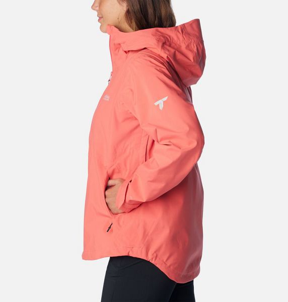 Women Columbia Ampli-Dry™ II Waterproof Hiking Shell Jackets Blue | US-INFLUR-806