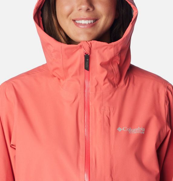 Women Columbia Ampli-Dry™ II Waterproof Hiking Shell Jackets Blue | US-INFLUR-806