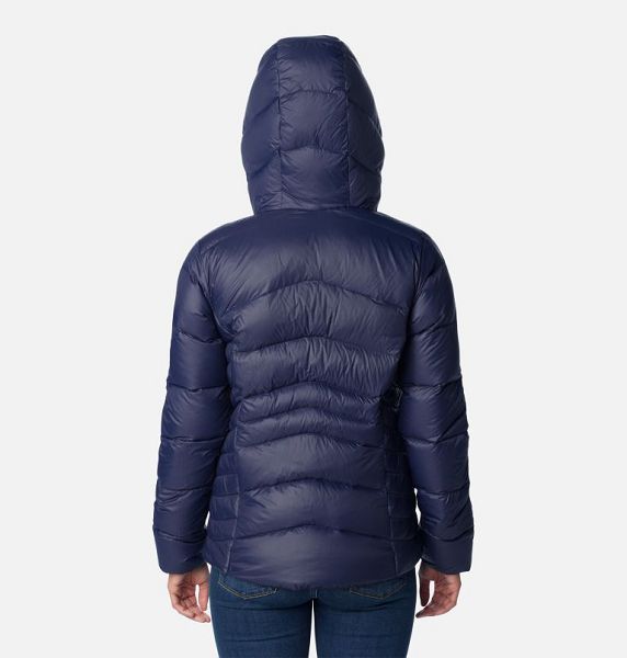 Women Columbia Autumn Park™ Down Hooded Jackets Navy | US-OCMTSX-013