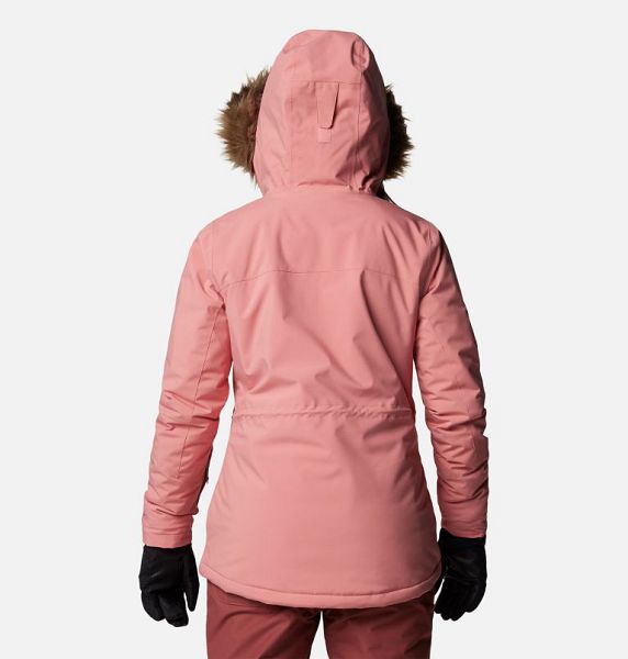 Women Columbia Ava Alpine Waterproof Ski Jackets Pink | US-OGCDKN-258