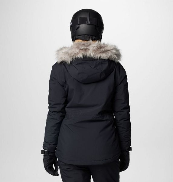 Women Columbia Ava Alpine Waterproof Ski Jackets Black | US-SIYPQM-291