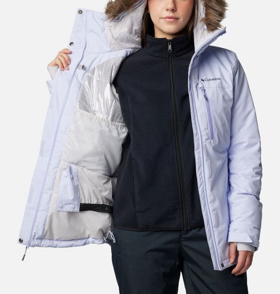 Women Columbia Ava Alpine Waterproof Ski Jackets Blue | US-NZJISC-091