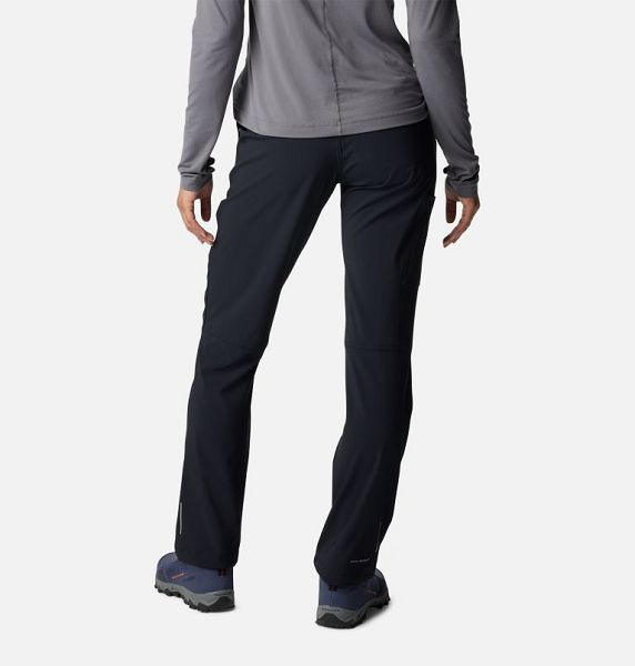 Women Columbia Back Beauty™ Warm Softshell Hiking Pants Black | US-PMQYER-862