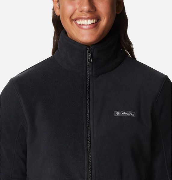 Women Columbia Basin Trail™ III Fleece Jackets Black | US-IJMLQF-487