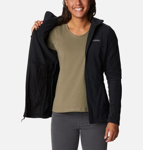 Women Columbia Basin Trail™ III Fleece Jackets Black | US-IJMLQF-487