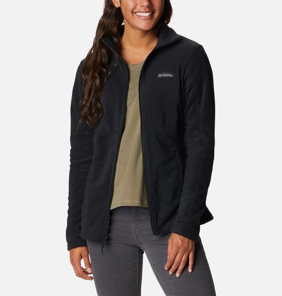 Women Columbia Basin Trail™ III Fleece Jackets Black | US-IJMLQF-487