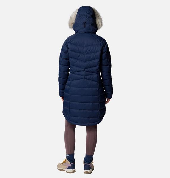 Women Columbia Belle Isle™ Mid Down Jackets Navy | US-LHOIVE-096