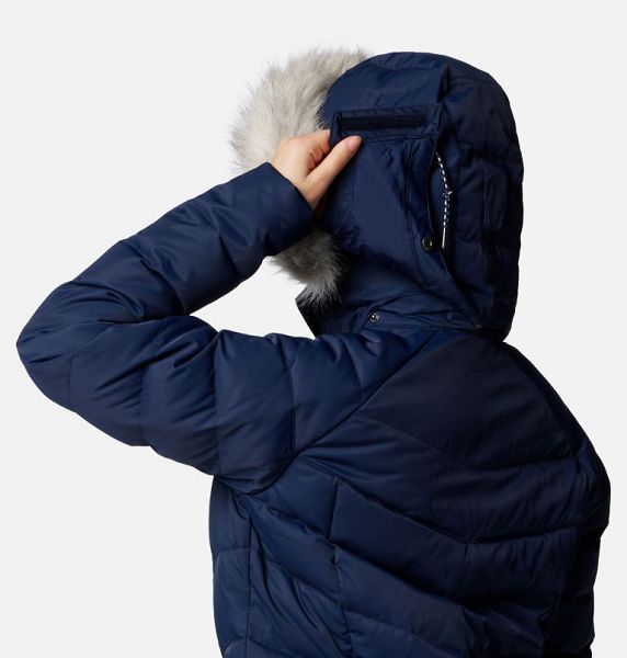 Women Columbia Belle Isle™ Mid Down Jackets Navy | US-LHOIVE-096