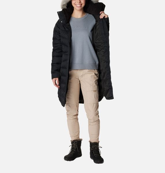 Women Columbia Belle Isle™ Mid Down Jackets Black | US-UEQRGD-732