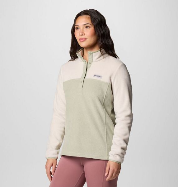 Women Columbia Benton Springs™ Half Snap Pullover Dark Grey | US-ONLVBY-530