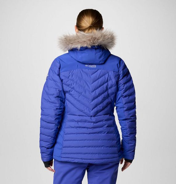 Women Columbia Bird Mountain™ II Insulated Down Ski Jackets Blue | US-UPGEID-904