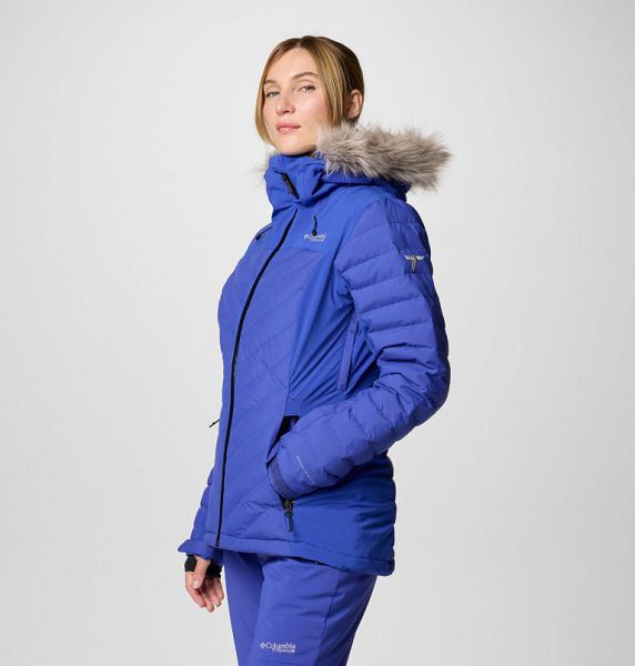 Women Columbia Bird Mountain™ II Insulated Down Ski Jackets Blue | US-UPGEID-904