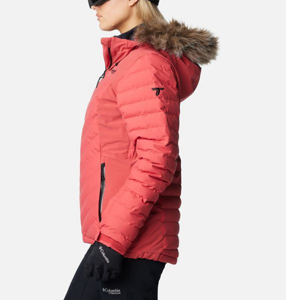 Women Columbia Bird Mountain™ II Insulated Down Ski Jackets Orange | US-MUGPAT-095