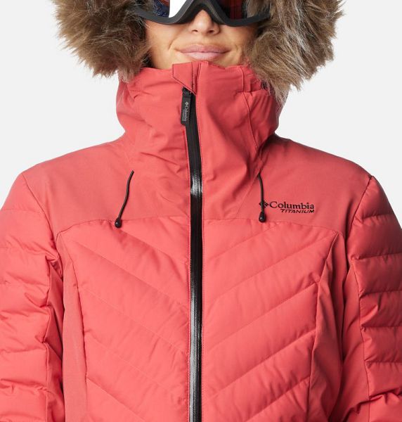 Women Columbia Bird Mountain™ II Insulated Down Ski Jackets Orange | US-MUGPAT-095