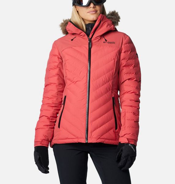 Women Columbia Bird Mountain™ II Insulated Down Ski Jackets Orange | US-MUGPAT-095