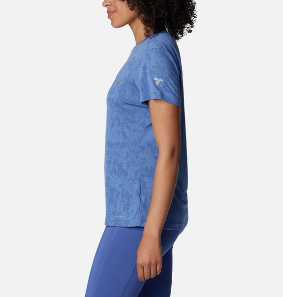 Women Columbia Bluebird Canyon™ Technical T-Shirt Blue | US-EVBDKP-473