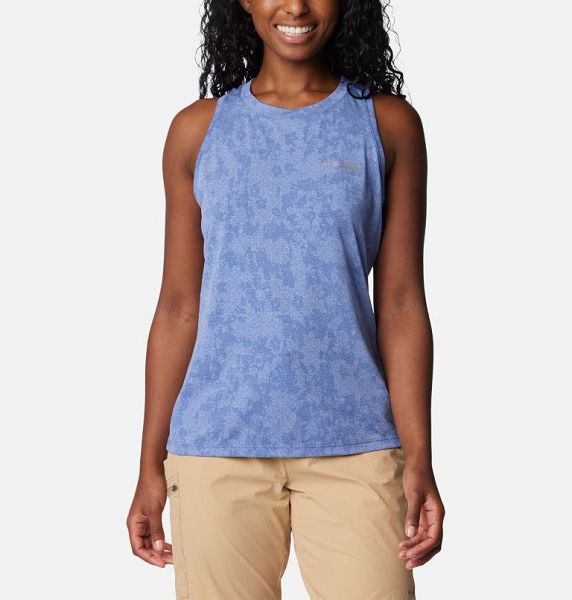 Women Columbia Bluebird Canyon™ Technical Tank Top Blue | US-SNOKAL-379