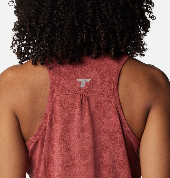 Women Columbia Bluebird Canyon™ Technical Tank Top Red | US-OQZPKE-382