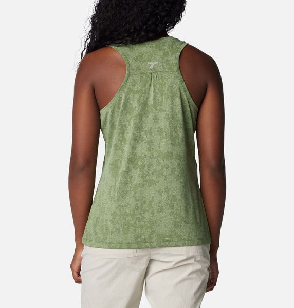 Women Columbia Bluebird Canyon™ Technical Tank Top Olive | US-YDIWVL-204