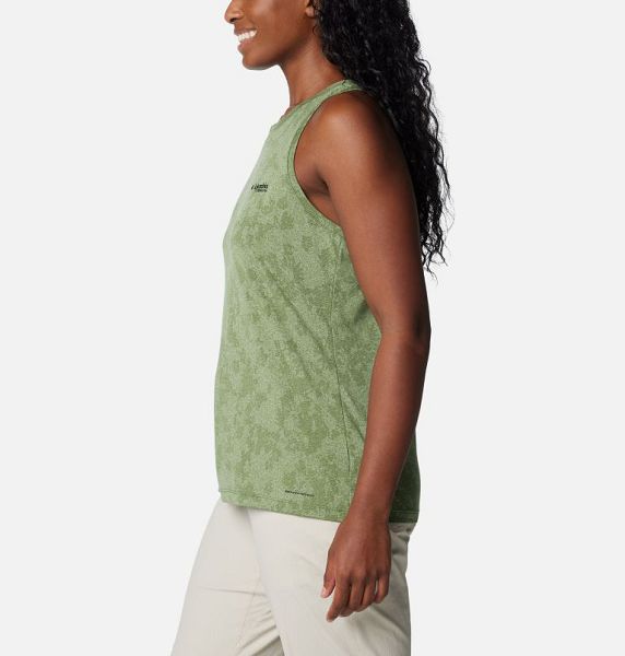 Women Columbia Bluebird Canyon™ Technical Tank Top Olive | US-YDIWVL-204