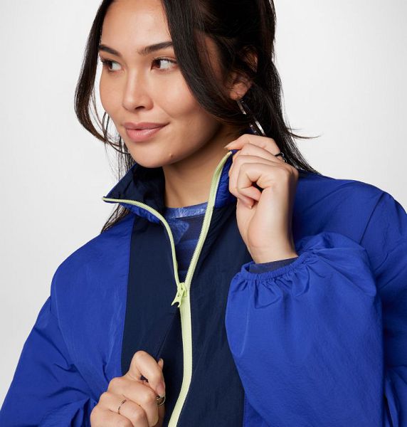 Women Columbia Boundless Adventure™ Packable Insulated Jackets Blue / Navy | US-KHYCOX-043