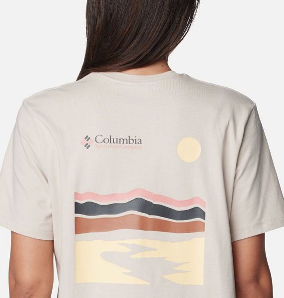 Women Columbia Boundless Beauty™ T-Shirt Dark Grey | US-CIULTN-520