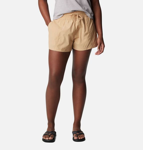 Women Columbia Boundless Trek™ Active Cargo Shorts Khaki | US-CNKPQR-957