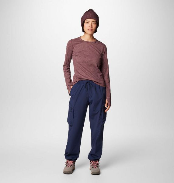 Women Columbia Boundless Trek™ Cargo Pants Navy | US-HAEMVQ-294