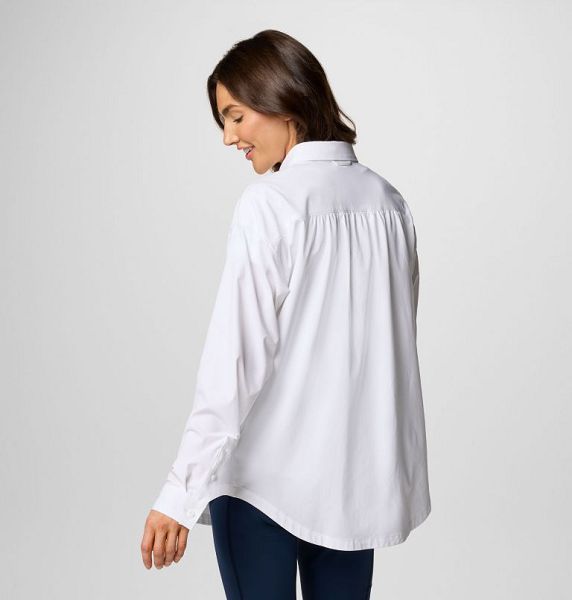 Women Columbia Boundless Trek™ II Shirts White | US-IUXEGC-412